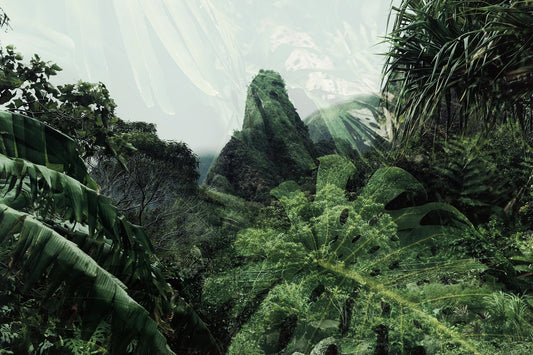 ʻĪao Valley (Double Exposure)